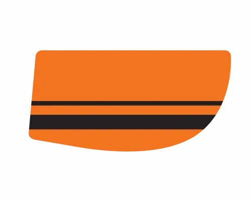 Коврик в кокпит (eva) solar-470 super jet tunnel (rib) (оранжевый)
